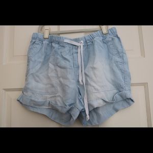 Cloth & Stone soft denim shorts